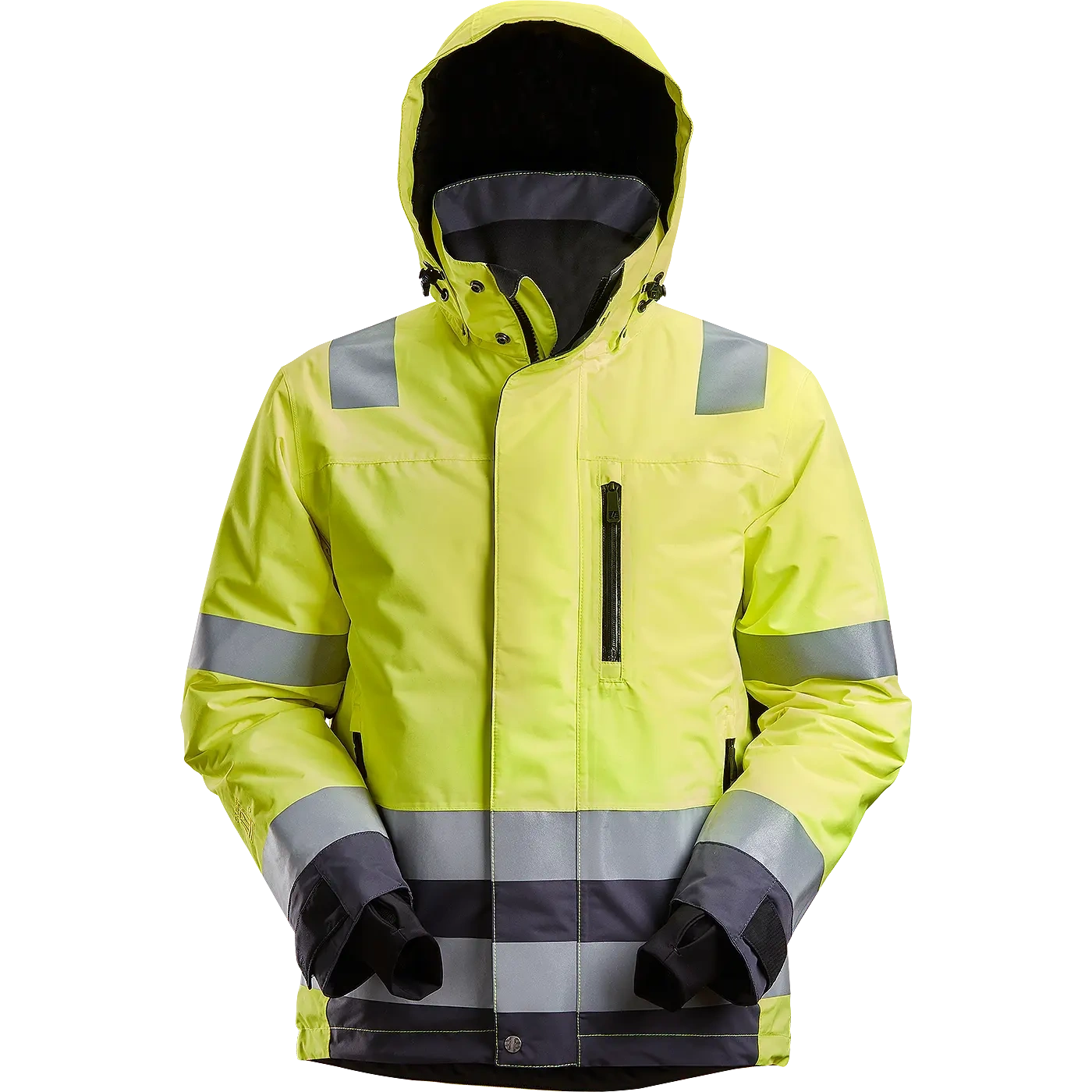 SNICKERS WORKWEAR ūdensizturīga ar kapuci Hi-Vis 37.5® ziemas jaka