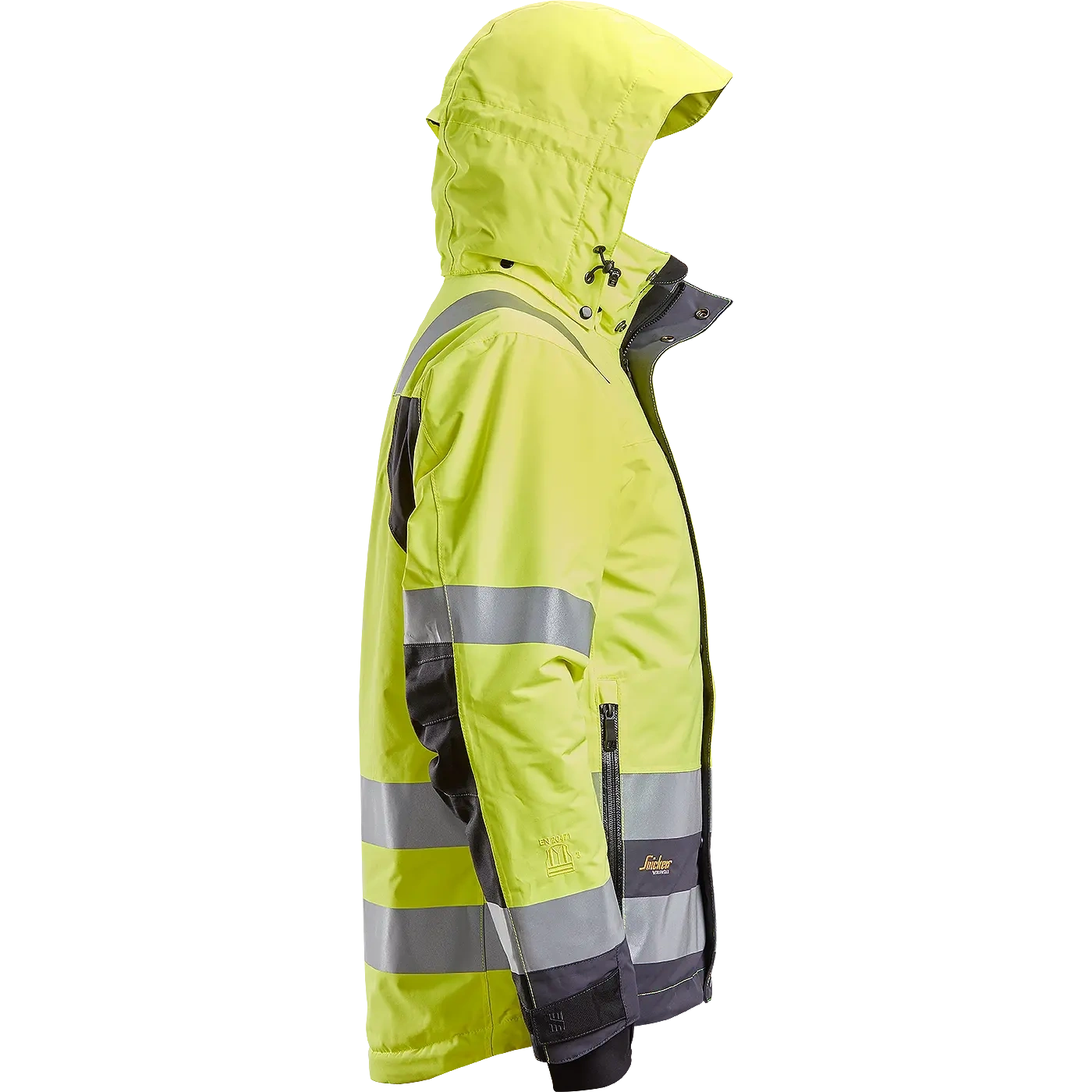 SNICKERS WORKWEAR ūdensizturīga ar kapuci Hi-Vis 37.5® ziemas jaka