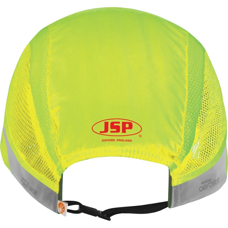 JSP AeroLite Hi-Vis drošības cepure ar nagu, EN 812