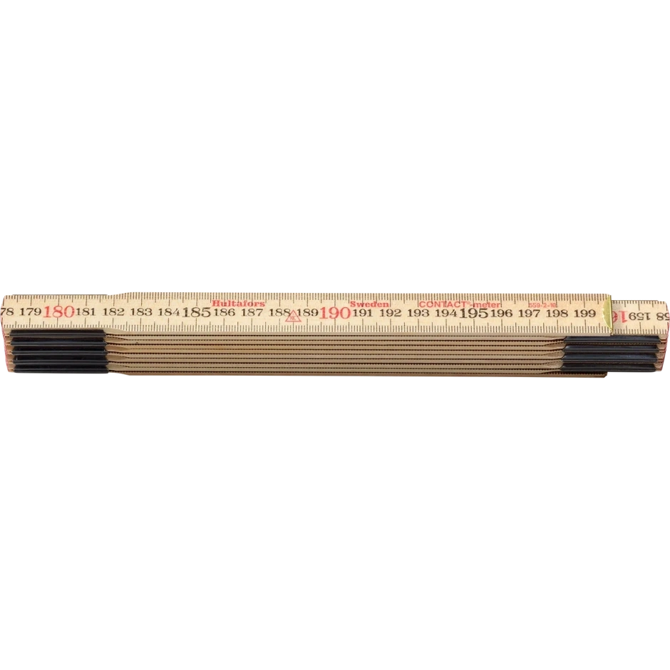 HULTAFORS koka lineāls, 2 m
