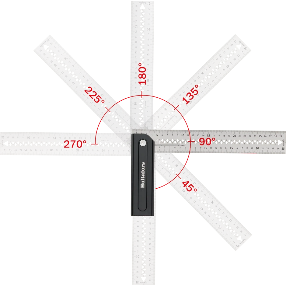 HULTAFORS regulējams leņķis Quattro 270