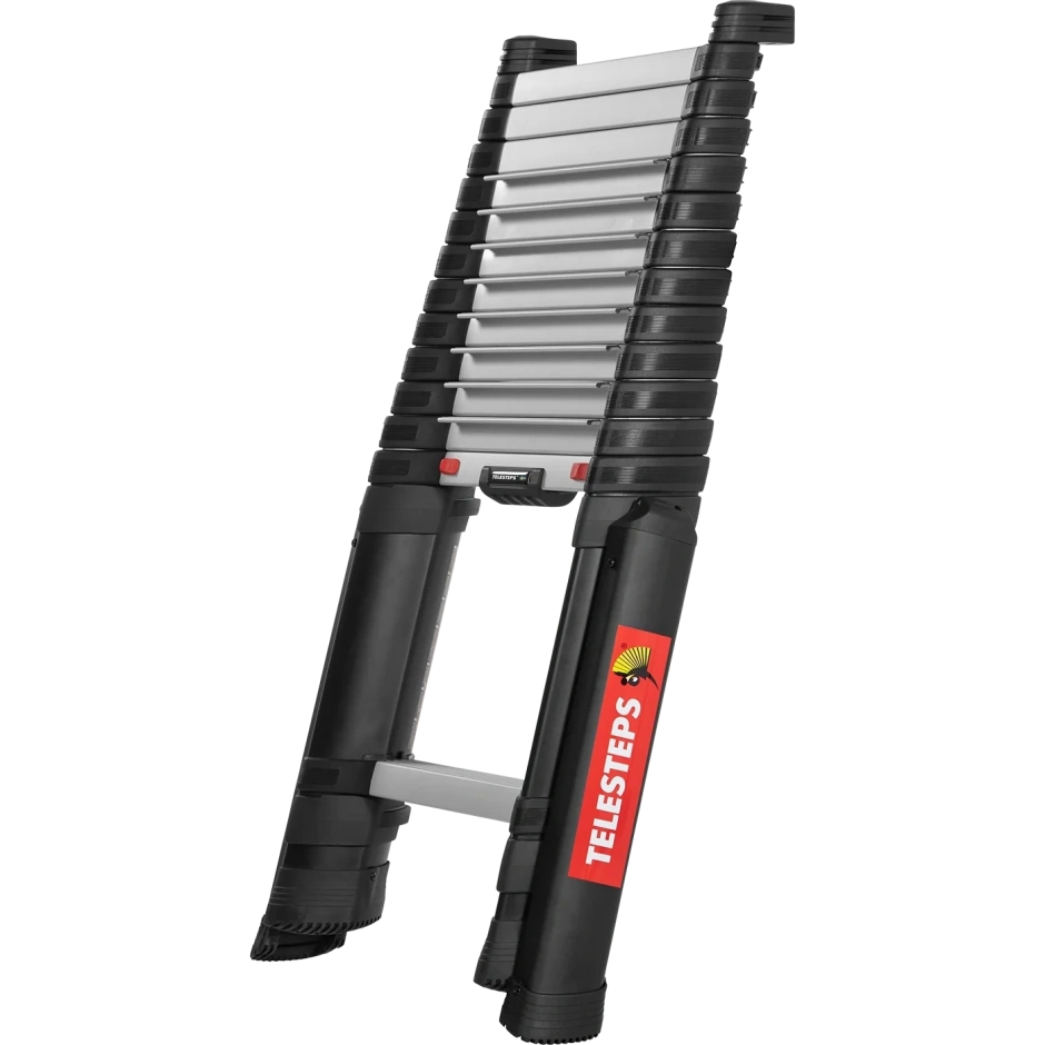 TELESTEPS Prime teleskopiskās kāpnes ar atbalsta kājām, 4,1 m