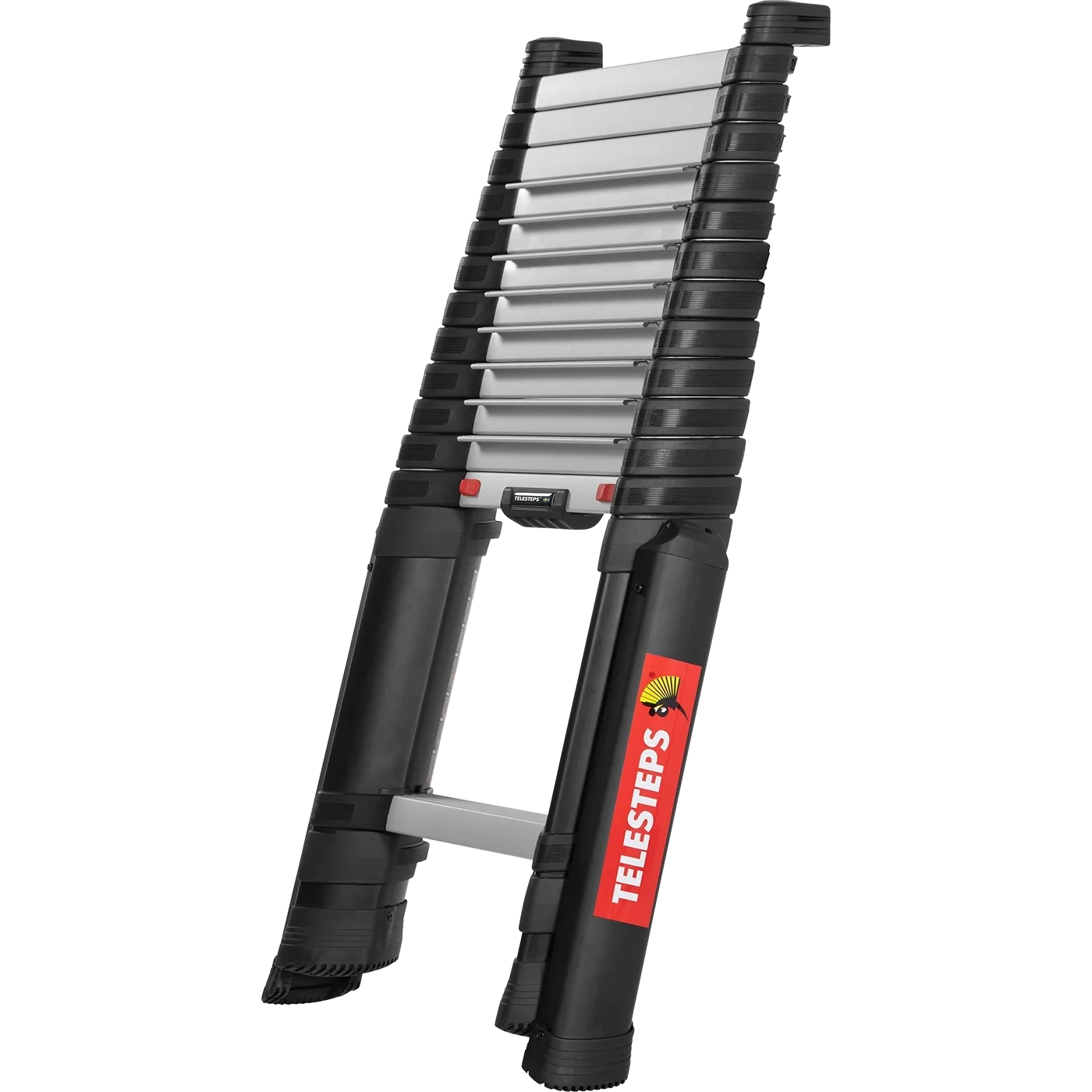 TELESTEPS Prime teleskopiskās kāpnes ar atbalsta kājām, 4,1 m