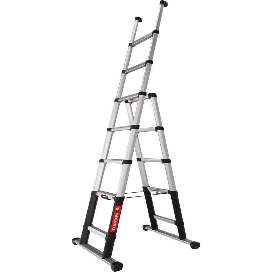 TELESTEPS Combi pagarināms A-trepes, 2.3 m