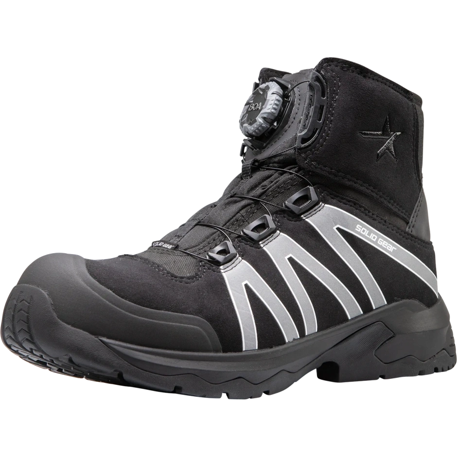 SOLID GEAR Onyx Mid Boa® drošības pusapavi S3 SRC HRO