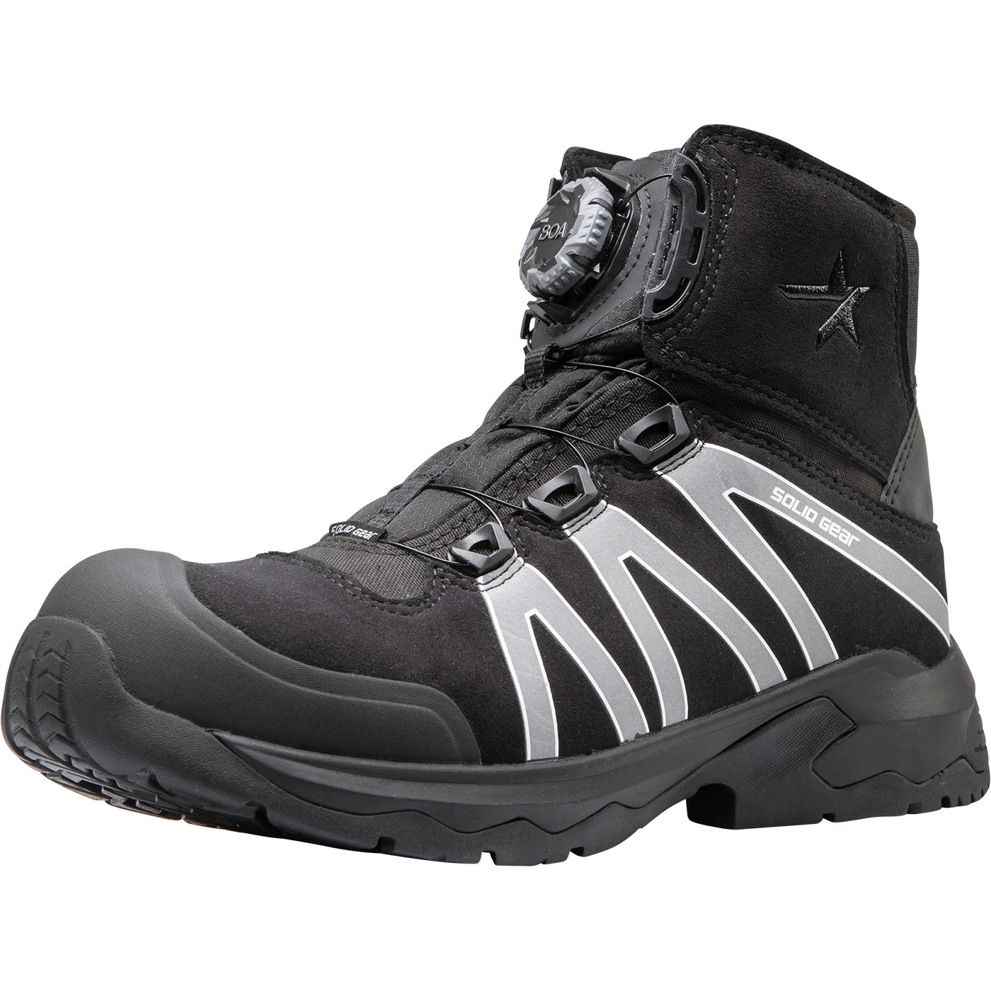 SOLID GEAR Onyx Mid Boa® drošības pusapavi S3 SRC HRO
