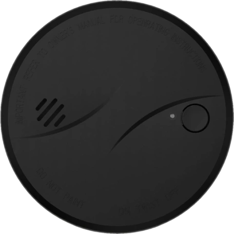 HOUSEGARD Black optiskais dūmu detektors, melns