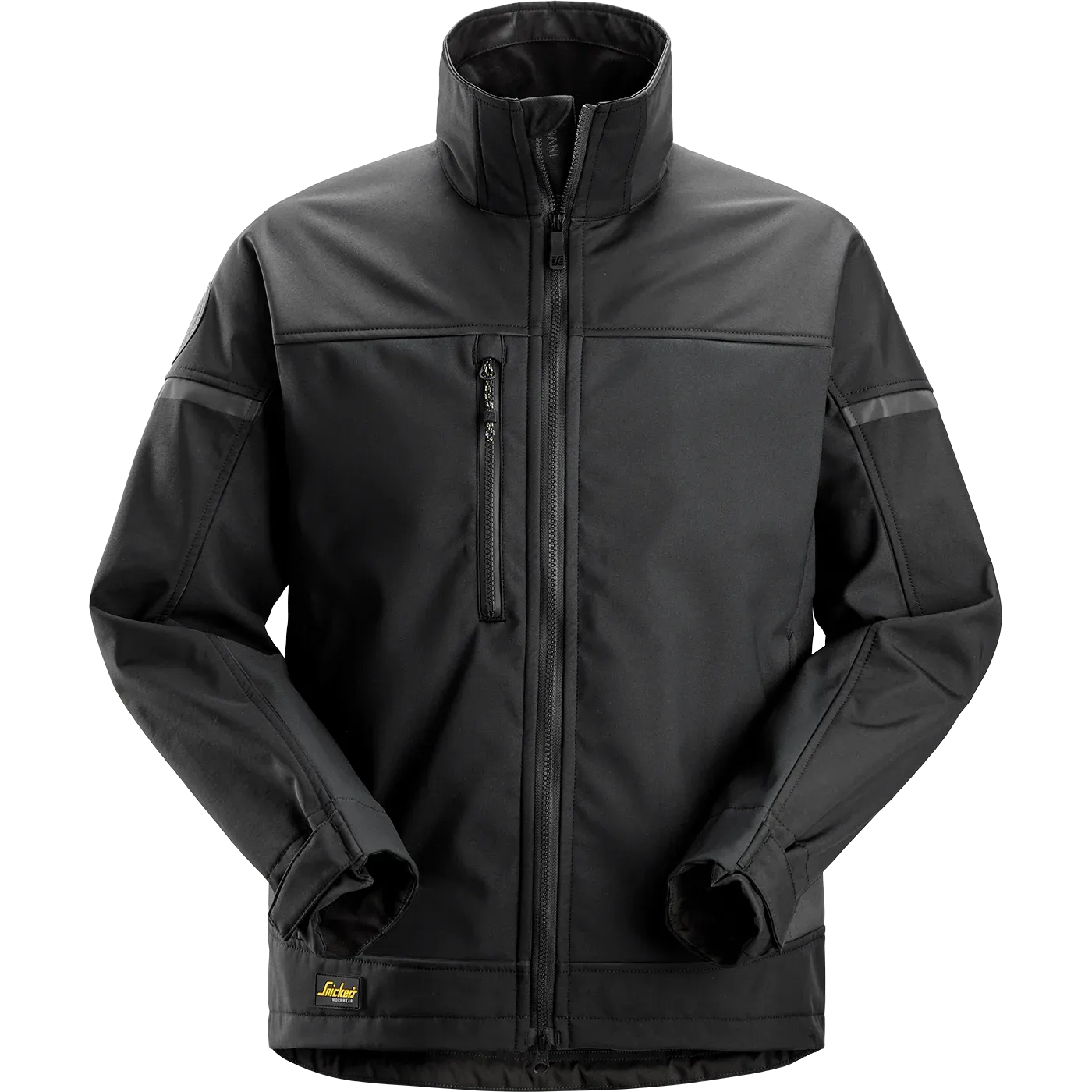 SNICKERS WORKWEAR elastne softshell, Must, S, foto 1/4