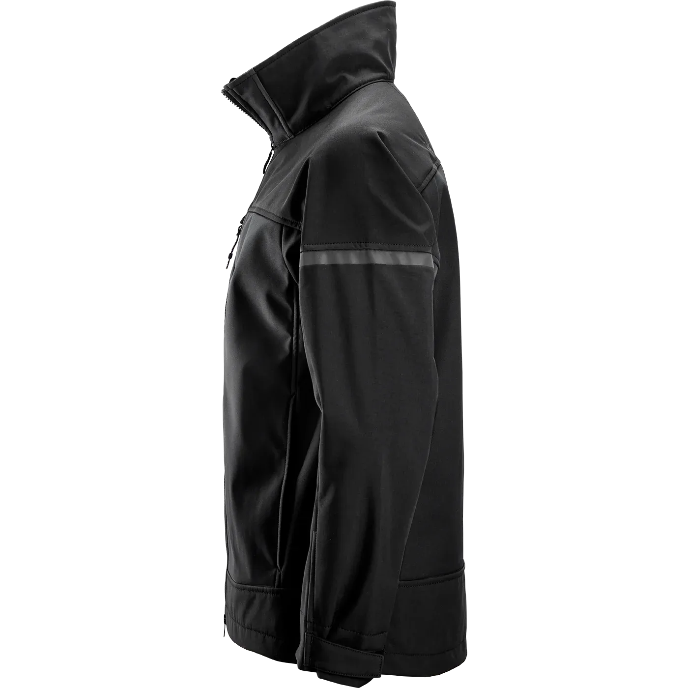 SNICKERS WORKWEAR elastne softshell, Must, S, foto 4/4