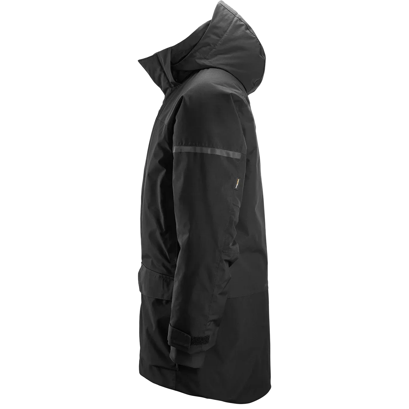 SNICKERS WORKWEAR veekindel kapuutsiga parka, Must, XS, foto 4/4