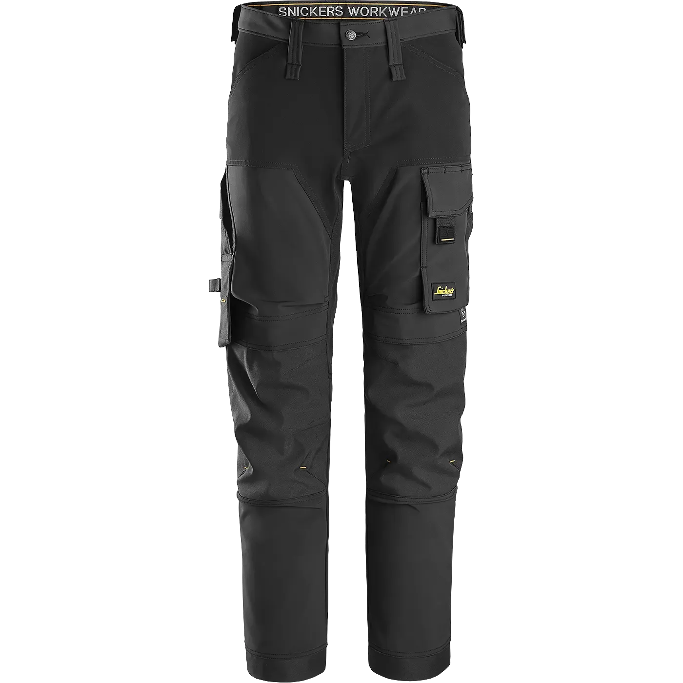 SNICKERS WORKWEAR AllroundWork Softshell tööpüksid, Must, 44, foto 1/4