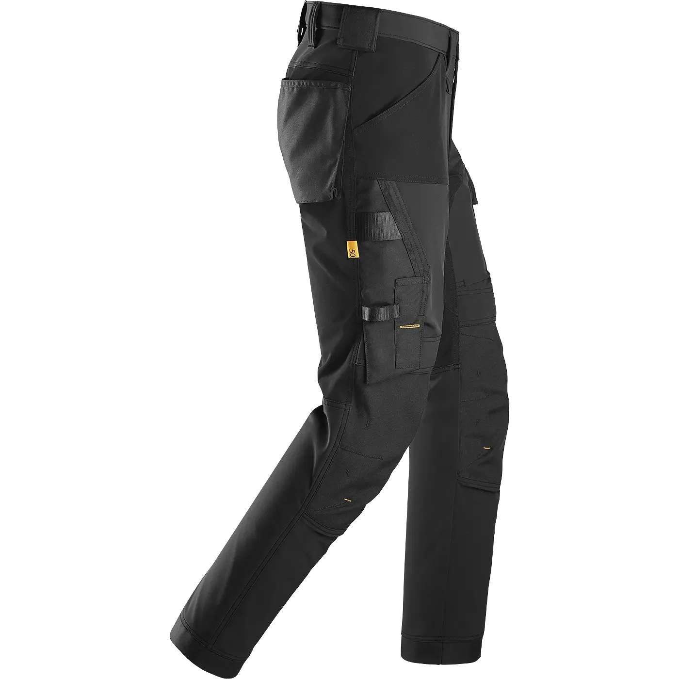 SNICKERS WORKWEAR AllroundWork Softshell tööpüksid, Must, 44, foto 3/4