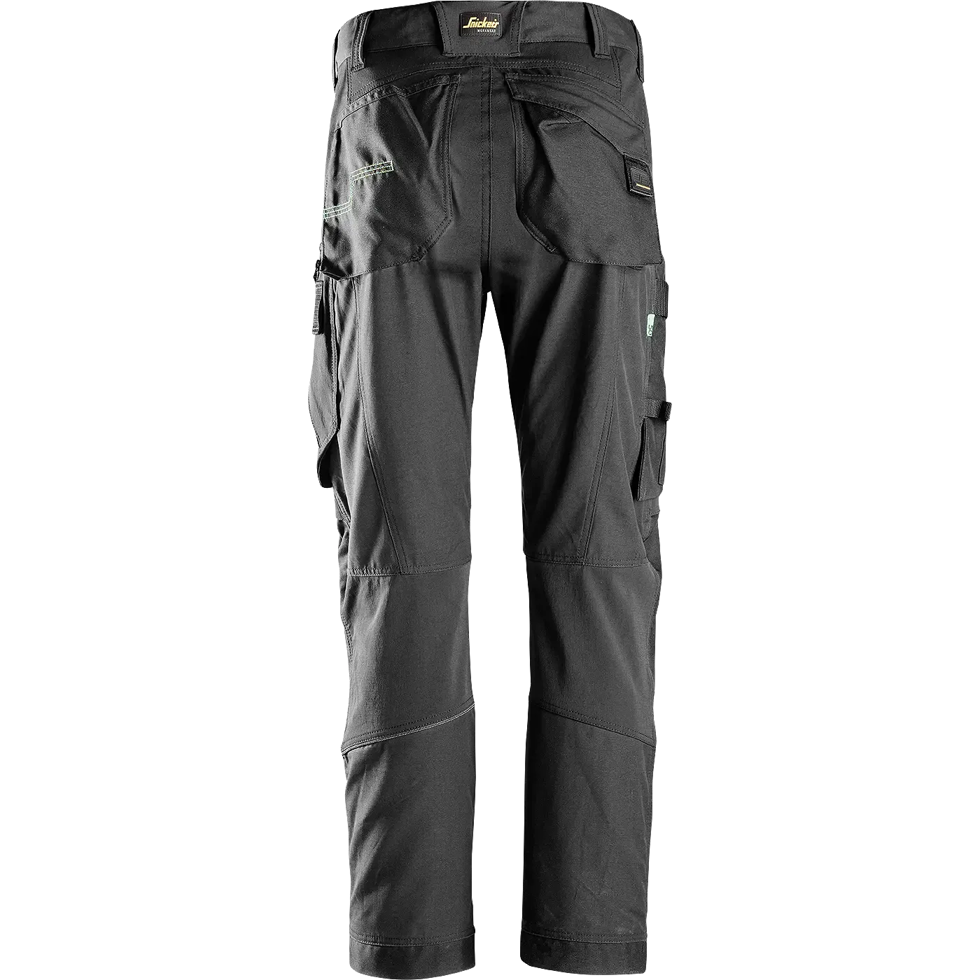 SNICKERS WORKWEAR FlexiWork -työhousut, Musta, 44, kuva 2/4