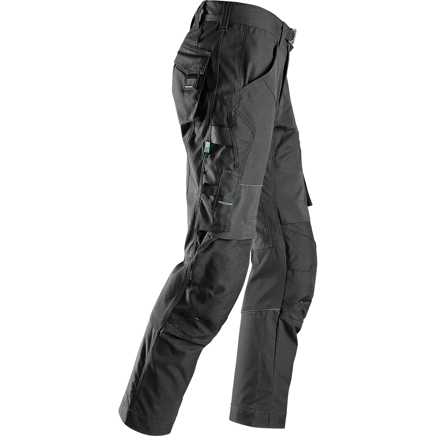 SNICKERS WORKWEAR FlexiWork -työhousut, Musta, 44, kuva 3/4