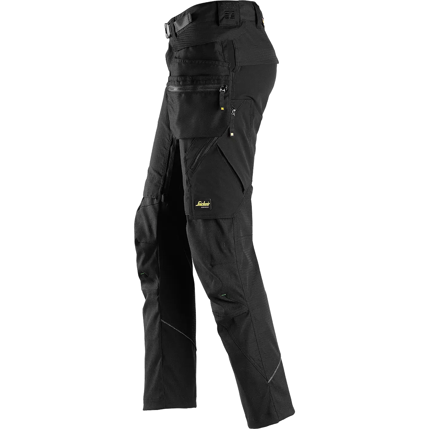 SNICKERS WORKWEAR FlexiWork tööpüksid 3.0, eemaldatavate ripptaskutega, Must, 44, foto 4/4