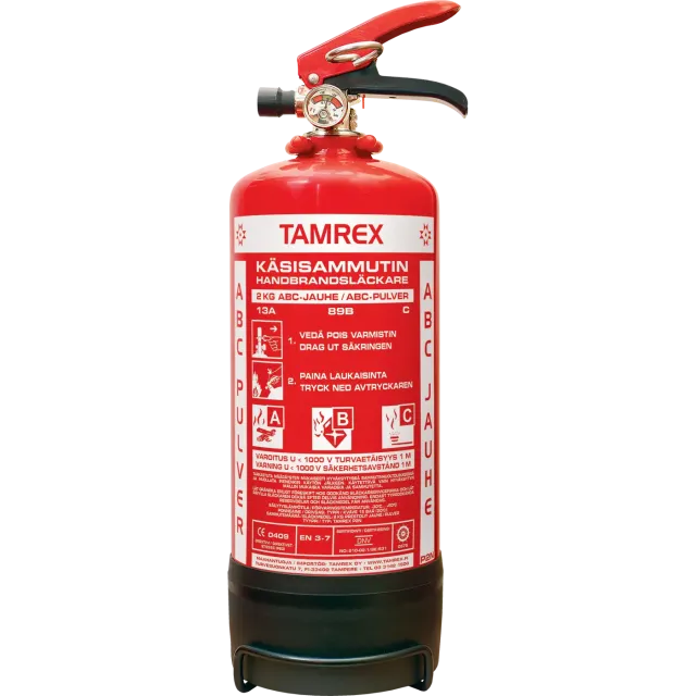 TAMREX 2 kg:n jauhesammutin