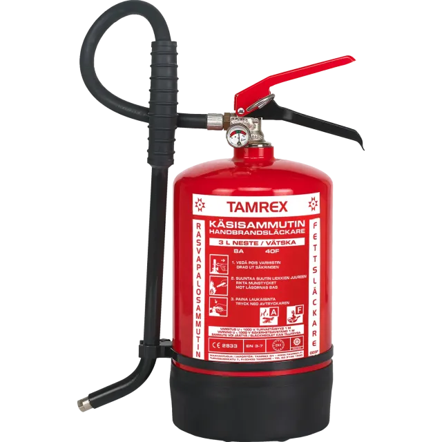 TAMREX 3 L fluoriton rasvapalosammutin