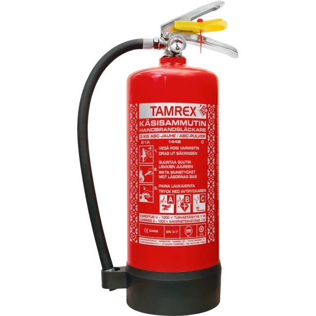 TAMREX 3 kg Premium -jauhesammutin (21A-144B-C)