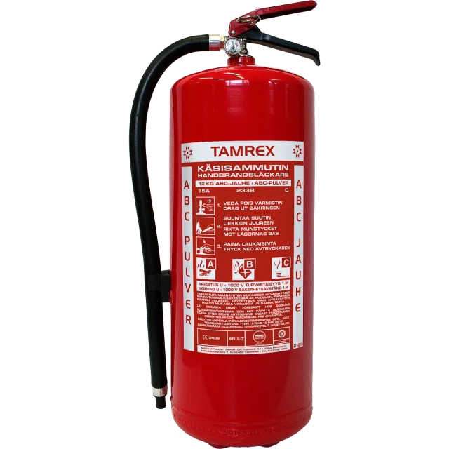 TAMREX 12 kg:n jauhesammutin, kuva 1/2