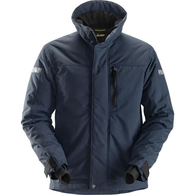 SNICKERS WORKWEAR AllroundWork 37.5® -talvitakki, Laivastonsininen / Musta