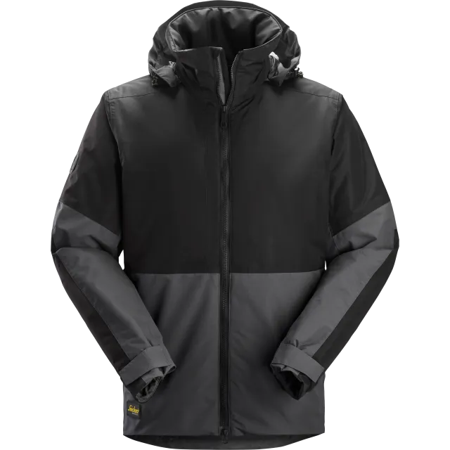SNICKERS WORKWEAR veekindel kerge voodriga jope, Terashall / Must