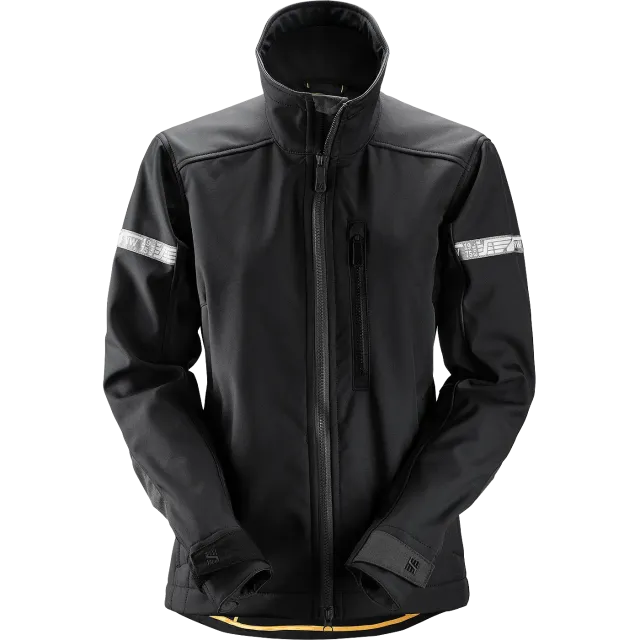 SNICKERS WORKWEAR AllroundWork SoftShell naistele, Must