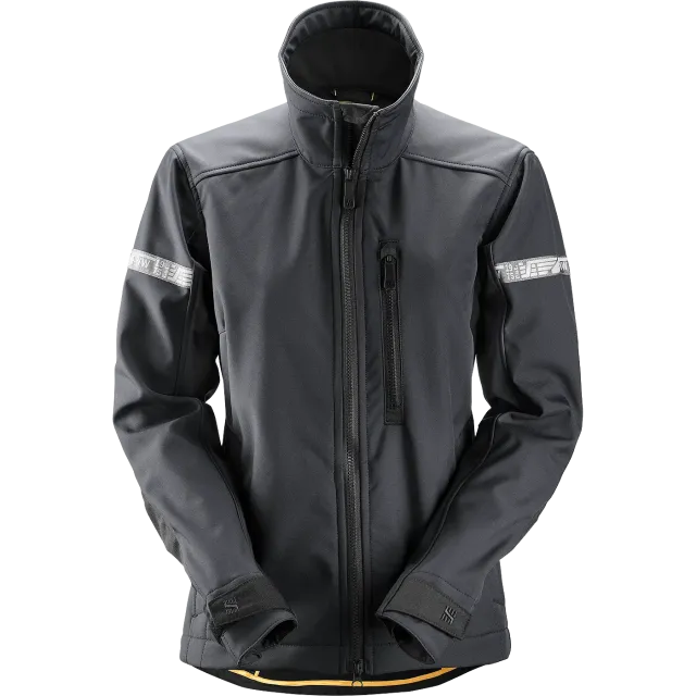 SNICKERS WORKWEAR AllroundWork SoftShell naistele, Terashall / Must