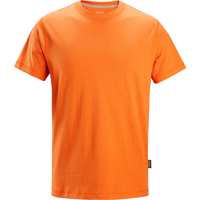 SNICKERS WORKWEAR klassinen T-paita, Lämmin oranssi