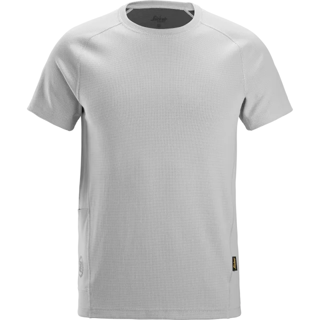 SNICKERS WORKWEAR Stay Fresh Bamboo -T-paita, Jäänharmaa