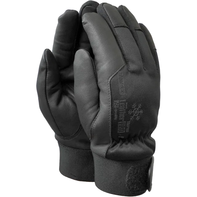 TAMREX A+ LeatherPRO Thermo Black kazādas ziemas cimdi, 7