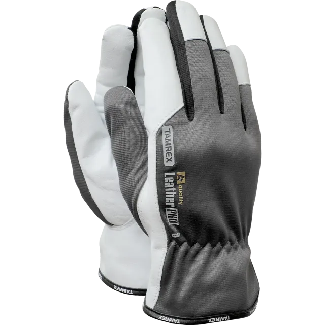 TAMREX A+ LeatherPRO vuohennahkaiset työkäsineet, 4
