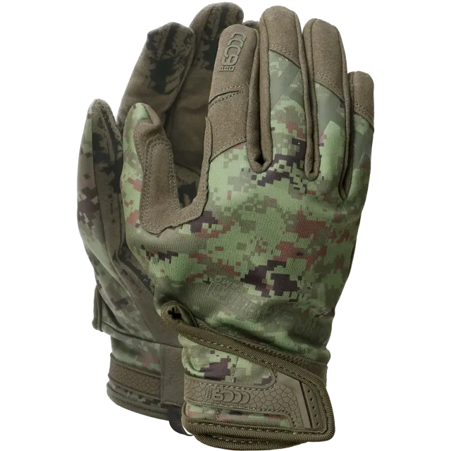 TAMREX Tactical CAMO keinonahkaiset taktiset työkäsineet, 7