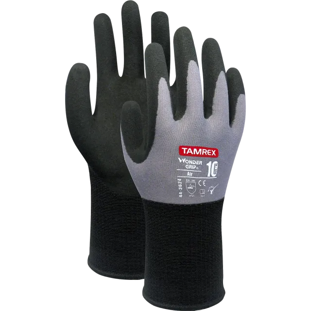 TAMREX WonderGrip AIR nitriilvahust kattega töökindad, 11