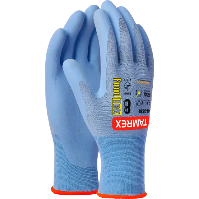 TAMREX FoodTek-kattega ultraõhukesed kindad, 6