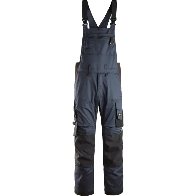 SNICKERS WORKWEAR AllroundWork stretš poolkombe, Mereväesinine / Must