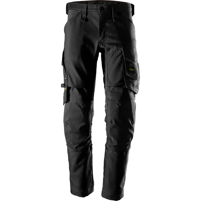 SNICKERS WORKWEAR Canvas Stretch tööpüksid, Must