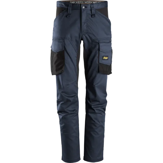 SNICKERS WORKWEAR AllroundWork Stretch tööpüksid, Mereväesinine / Must
