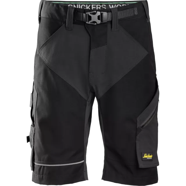 SNICKERS WORKWEAR FlexiWork -työshortsit, Musta