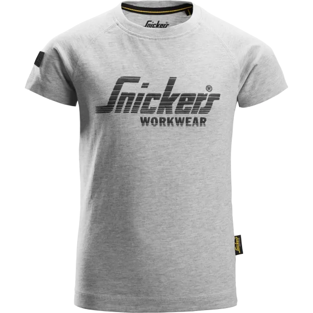 SNICKERS WORKWEAR lasten T-paita, Harmaameleerattu