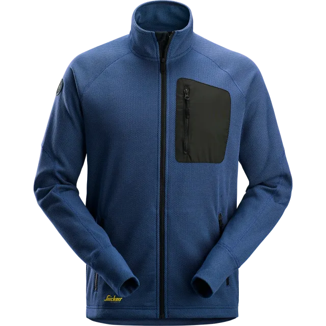 SNICKERS WORKWEAR FlexiWork fliispusa, Sügavsinine / Must