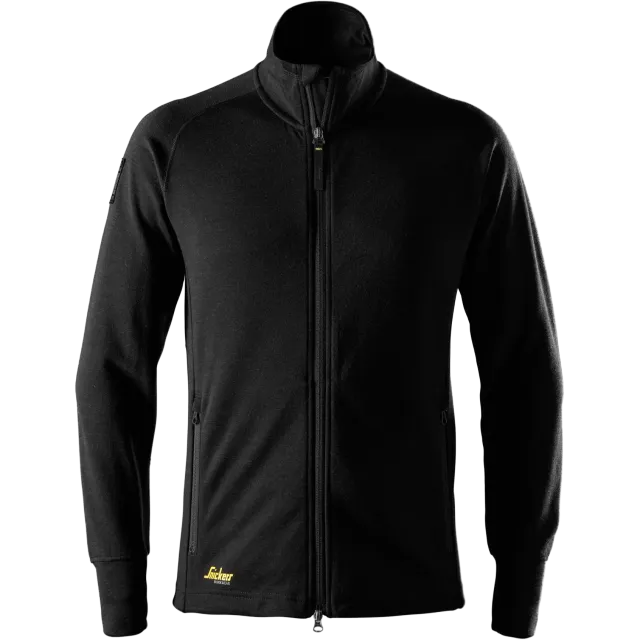 SNICKERS WORKWEAR lukuga Coolmax®  meriinopusa, Must