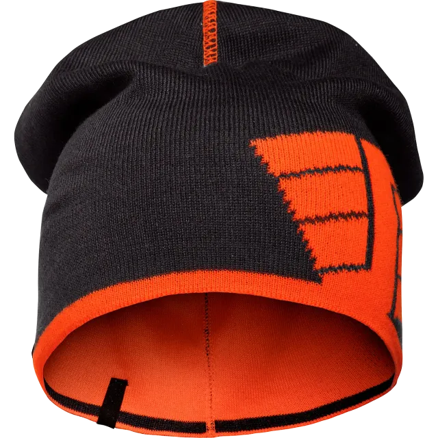 SNICKERS WORKWEAR AllroundWork käännettävä pipo, Laivastonsininen / Huomio-oranssi