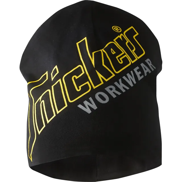 SNICKERS WORKWEAR AllroundWork -puuvillapipo logolla, Musta
