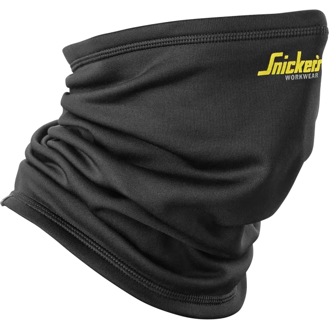 SNICKERS WORKWEAR Polartec® Power Stretch® -tuubihuivi, Musta