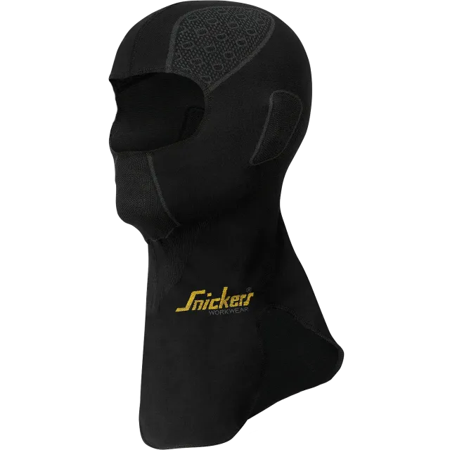 SNICKERS WORKWEAR FlexiWork saumaton kypärähuppu, Musta / Harmaa