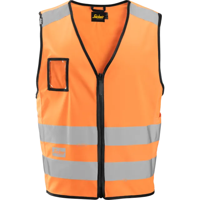 SNICKERS WORKWEAR Hi-Vis töövest, Kõrgnähtav oranž