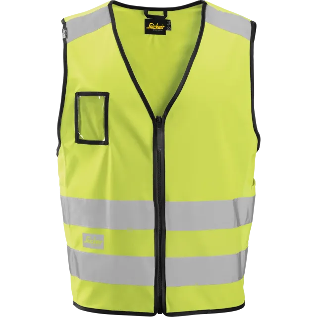 SNICKERS WORKWEAR Hi-Vis töövest, Kõrgnähtav kollane