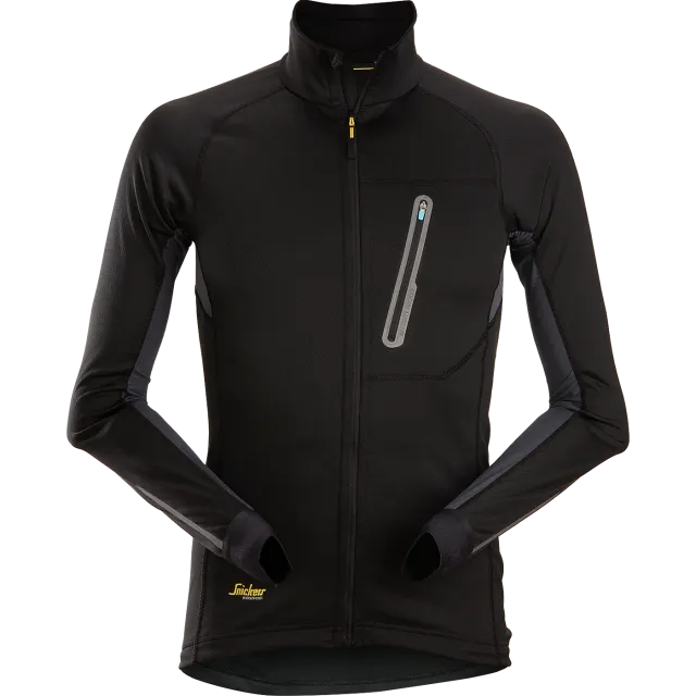SNICKERS WORKWEAR tehniline pusa, Must / Terashall