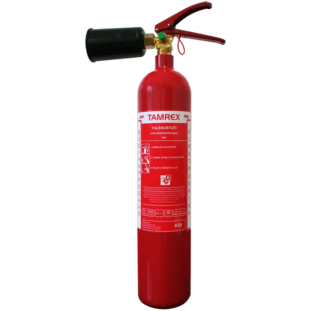 TAMREX 2 kg CO² fire extinguisher