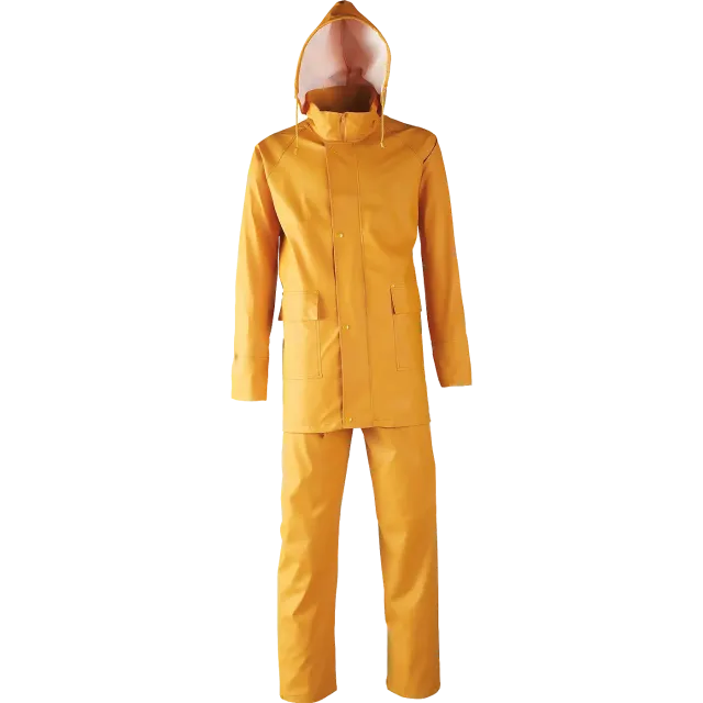 SINGER PU/PVC vihmariiete komplekt (jakk + püksid), M